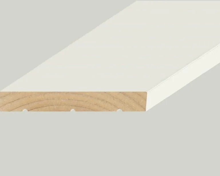 11/16" x 4-9/16" - 17' Primed Pine Interior Door Jamb - Northside Material Brokers