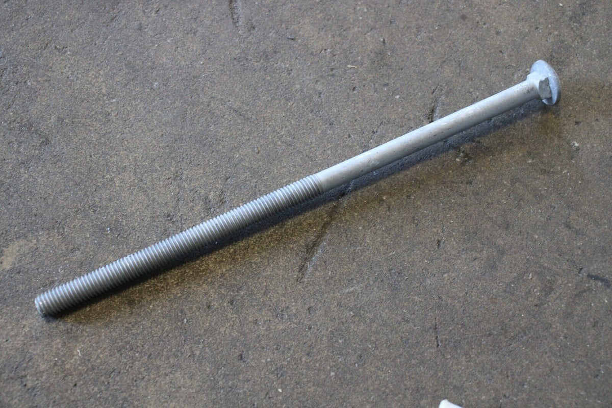 1/2-13 x 12 GALVANIZED CARRIGE BOLTS HILLMAN BOX OF 25 - Northside Material Brokers