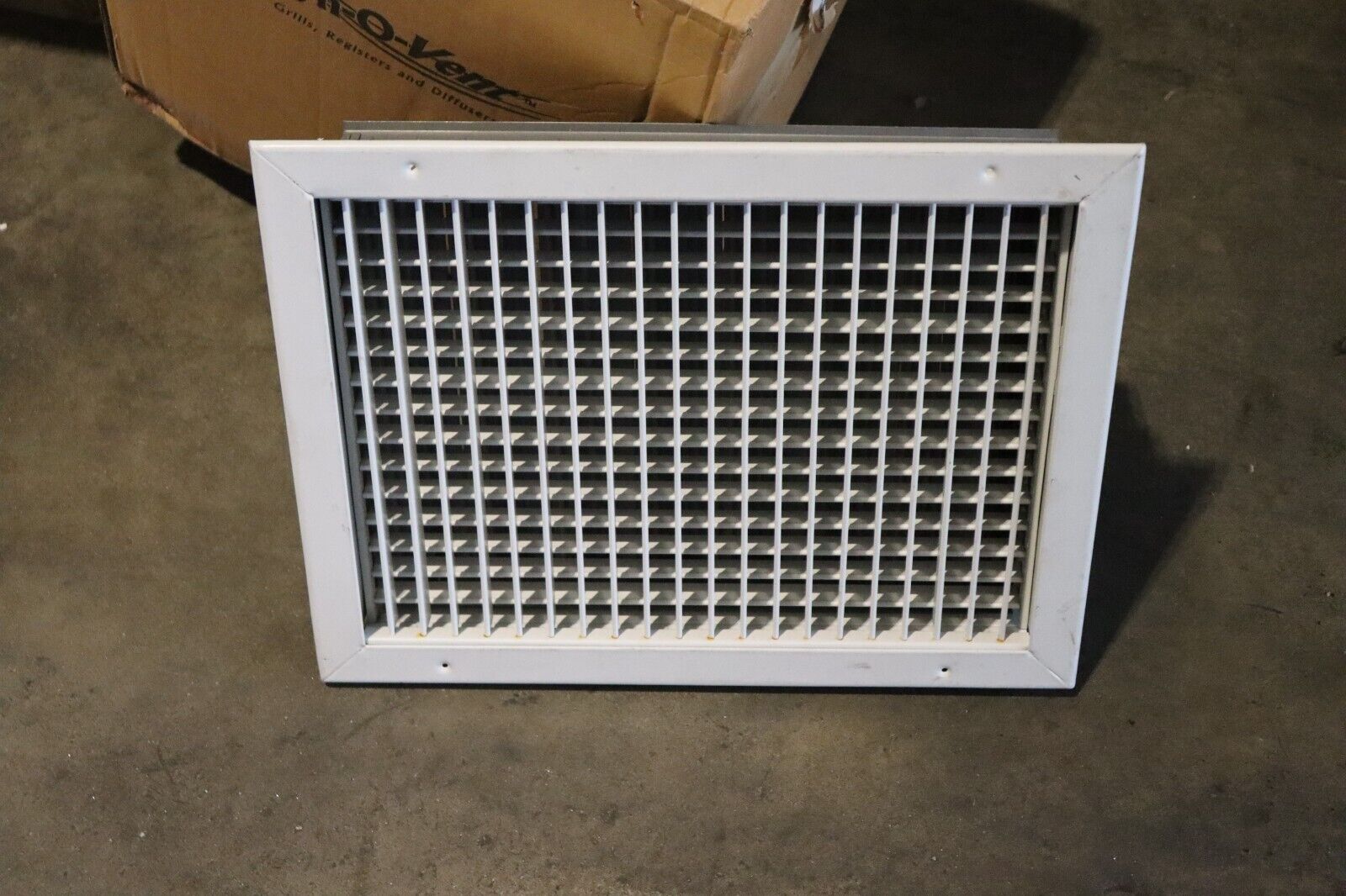 16 X 12 DOUBLE DIFFUSER REGISTER GRATE GRILL - Northside Material Brokers
