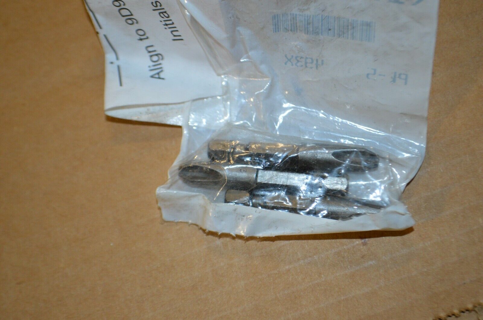 Apex #3 phillips power bit, 1/4 hex shank, QTY 3