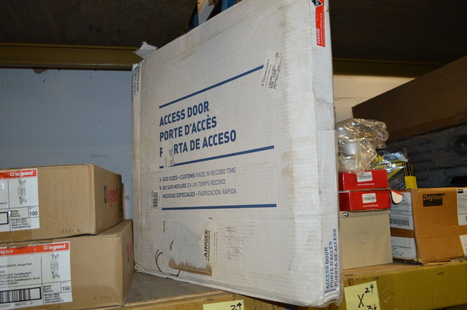 Tough Guy Access Door: 18 in, 18 in, 18 3⁄8 in, 18 3⁄8 in, Model 2ve85b