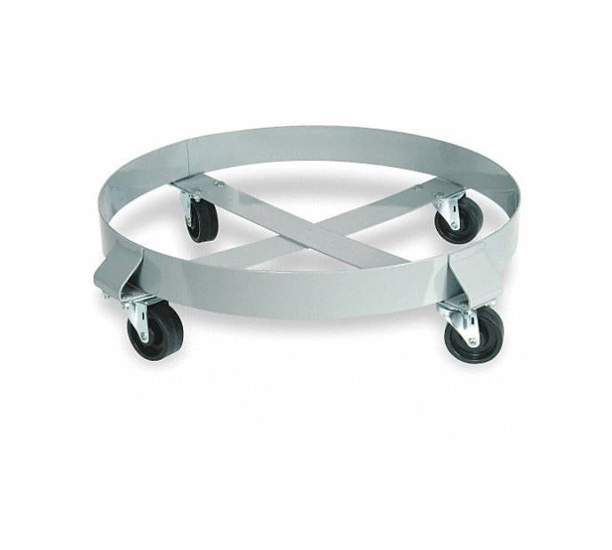 Cross-Brace Drum Dolly with Support Ring: 1,000 lb Load Capacity