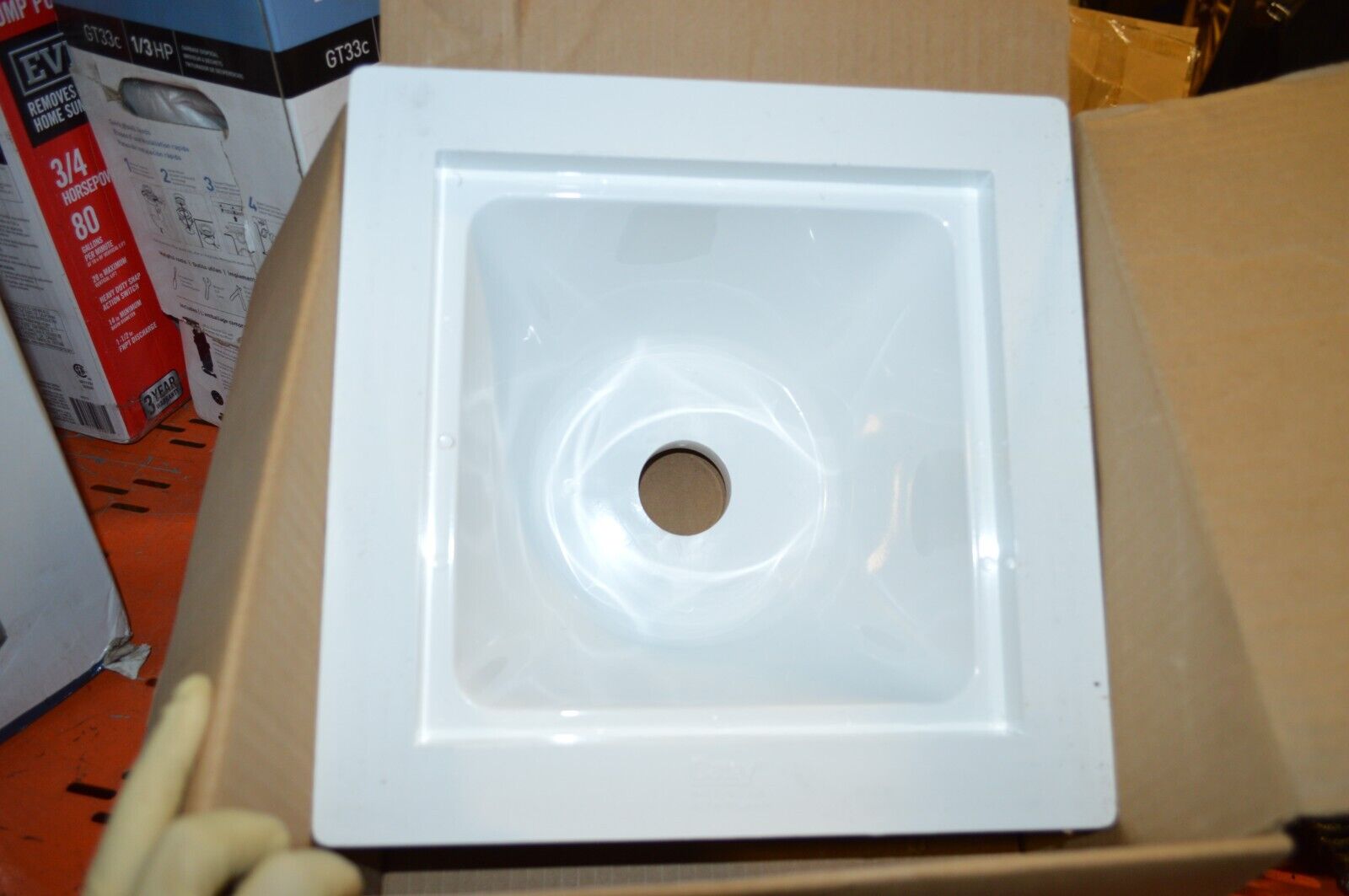 Proflo no. PF42834 PVC snap Plastic 3" drain