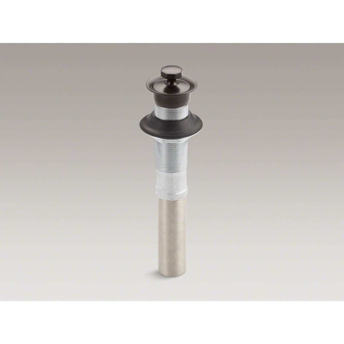 Kohler Lavatory Drain with Metal Stopper without Overflow, K-7127-2BZ