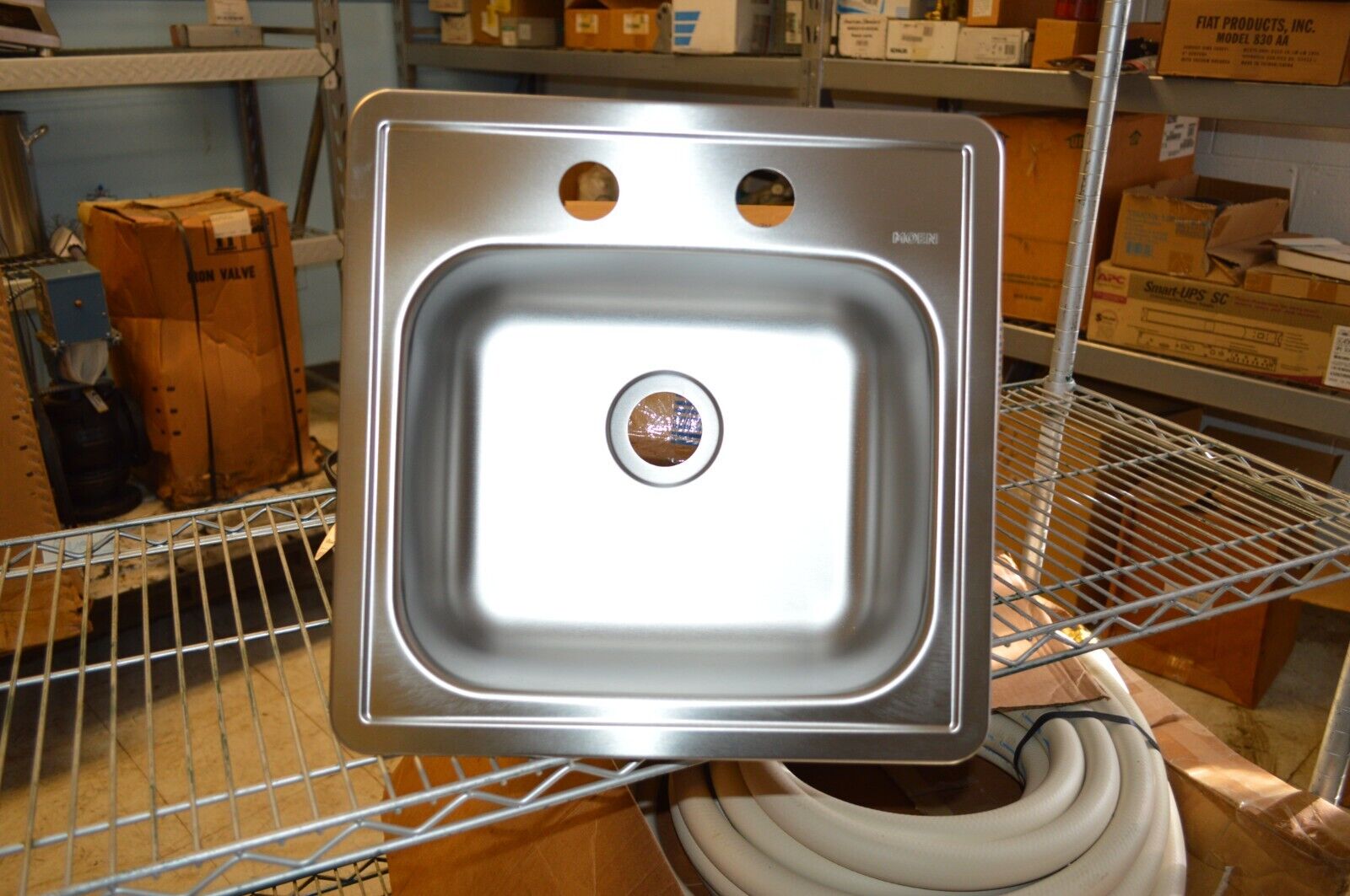 Stainless Steel Moen Single drop in sink