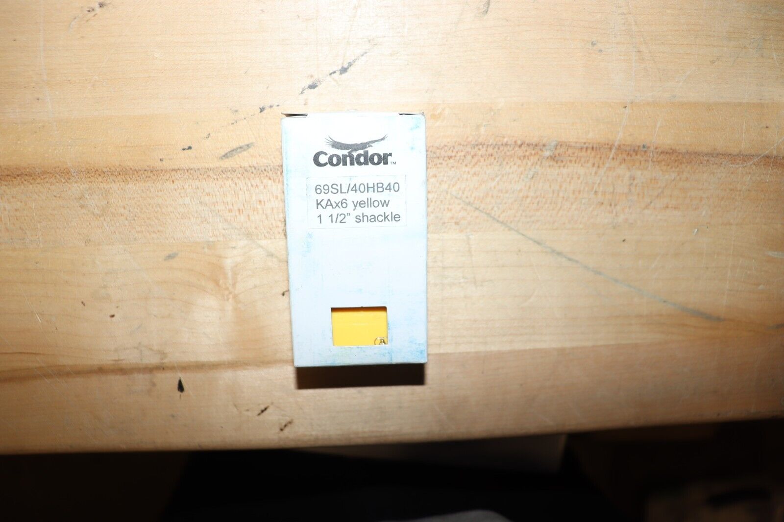 Lockout Padlock: Aluminum, Compact Body Body Size, Hardened Steel, 48JR45