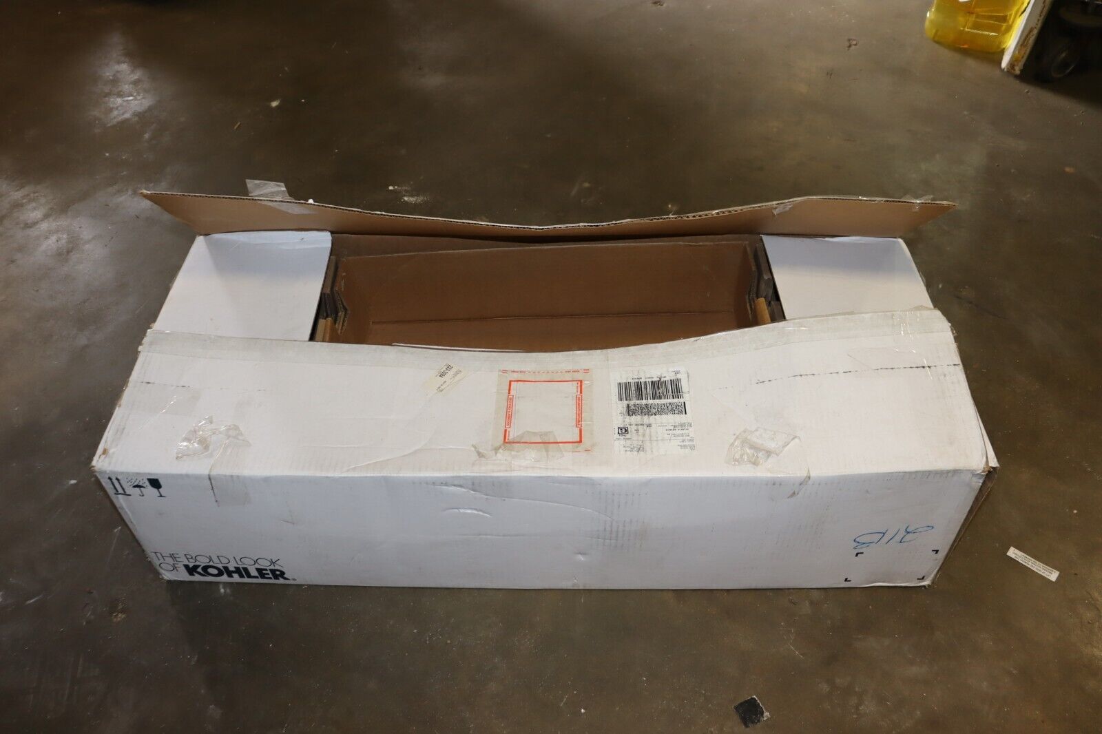 Kohler Composed Floor-mount bath filler trim with handshower, K-T73087-4F2-BN