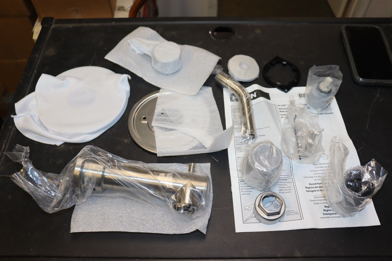 Moen Align UT2193NHBN - Tub and Shower Showers - NEW Open Box - Brushed Nickel