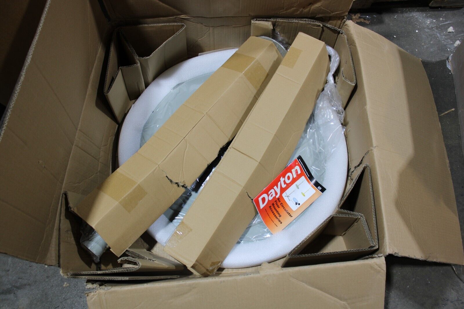 DAYTON PEDESTAL INDUSTRIAL FAN BASE 1ZC2P