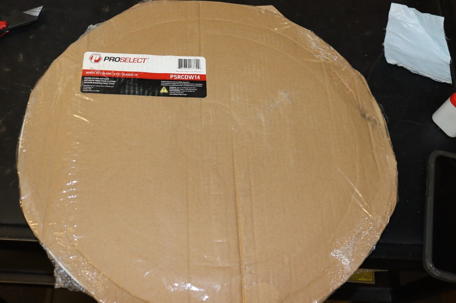 ProSelect PSRCD - 14" Round Ceiling Diffuser - White, NEW