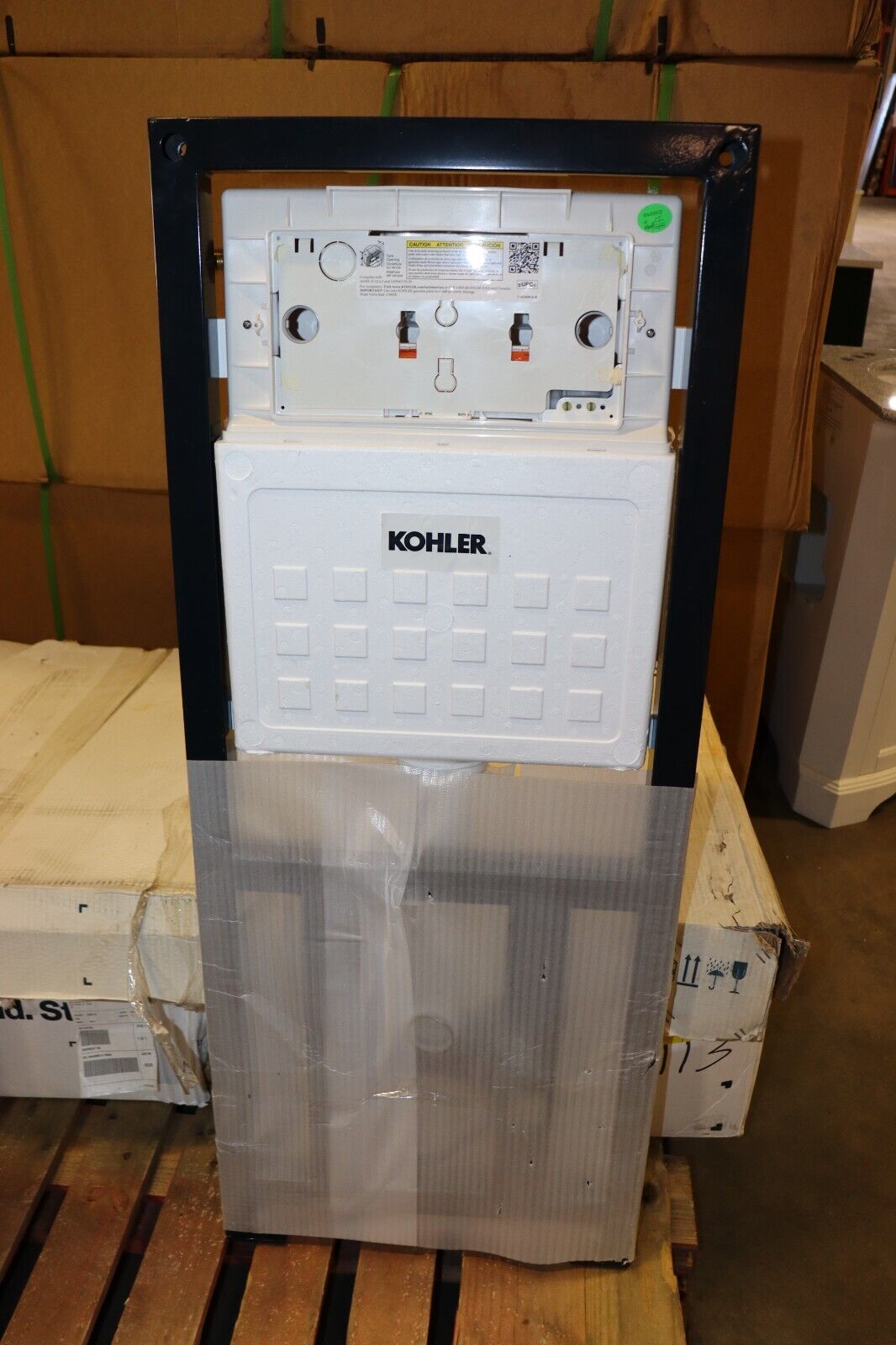 KOHLER K-6284-NA Veil In-Wall Tank And Carrier System, Opened Box