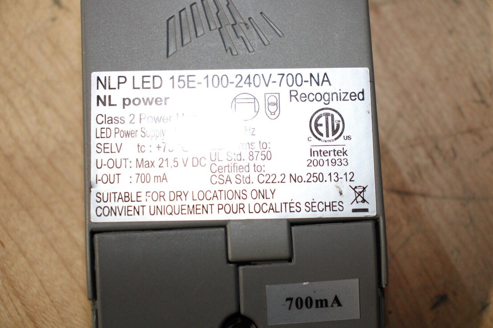 15 Watt LED Spotlight, Convention Exhibit Light, Type AB Expolinc