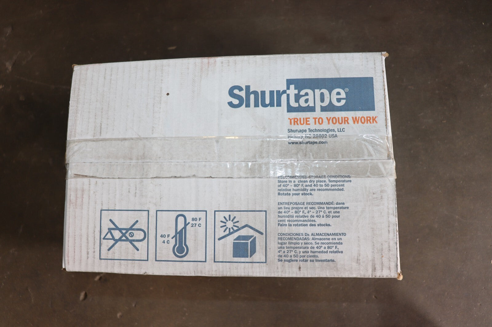 6 Pack - Shurtape Hp 400 Packaging Tape 72mm W x 100M L., 2.83 inch x 109 Yards