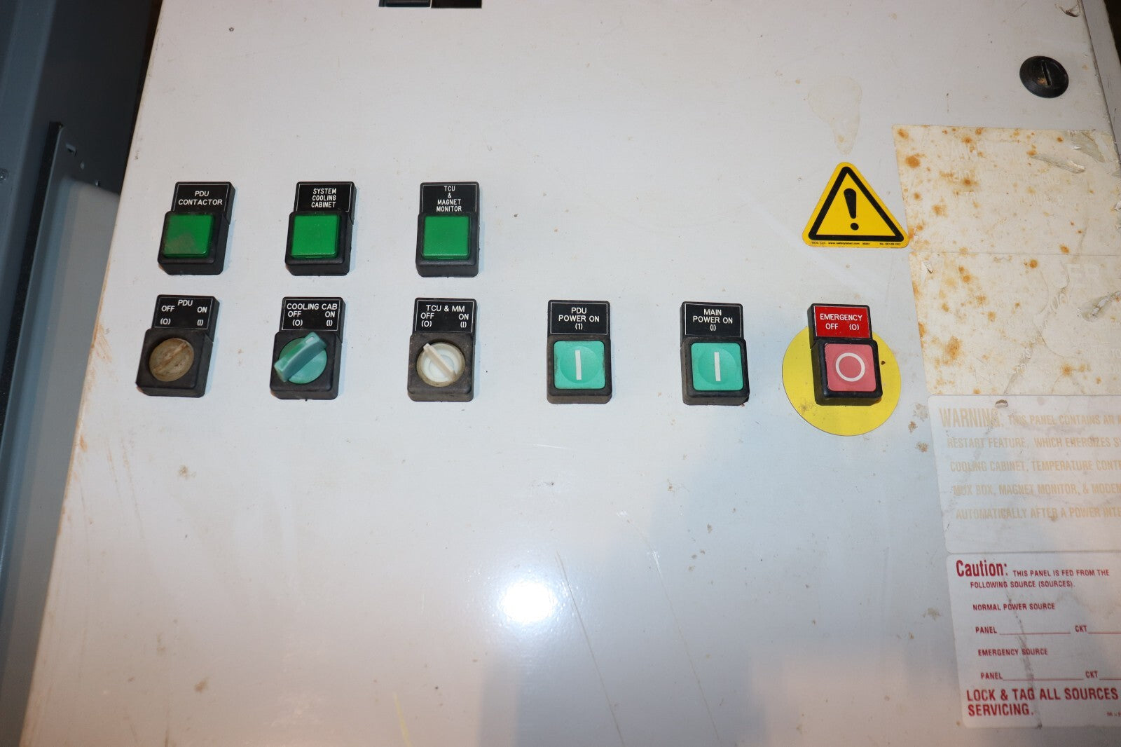 GE MR MAIN DISCONNECT Medical MAIN SYSTEM DISCONNECT PANEL, Used, Great PARTS