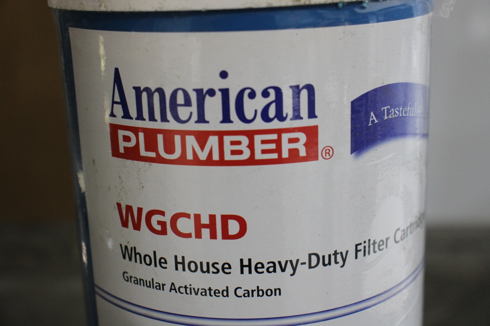WHOLE HOUSE HEAVY DUTY WATER FILTER CARTRIDGE AMERICAN PLUMBER WGCHD