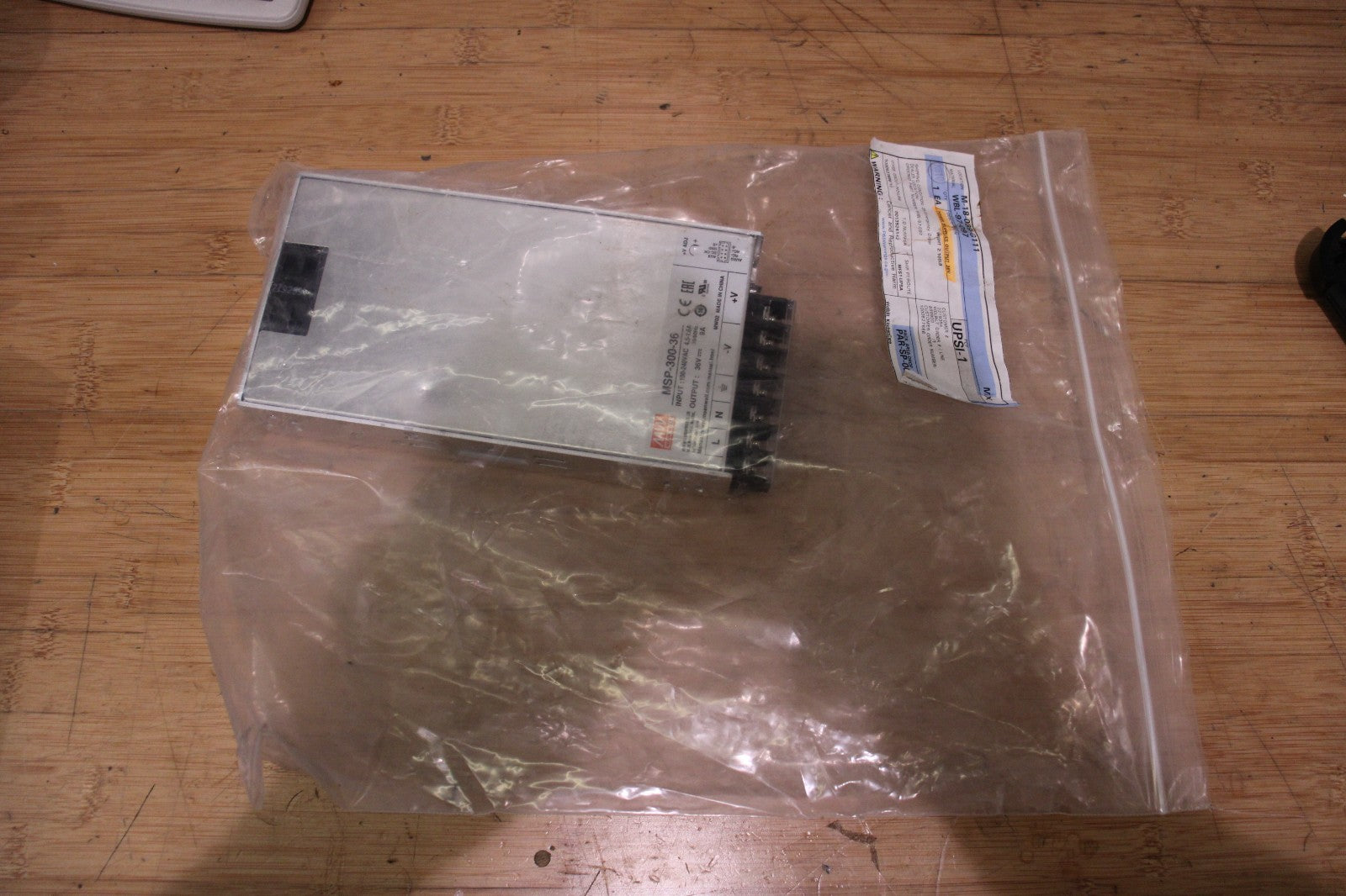 MW MSP-300-36 MSP SERIES MEDICAL POWER SUPPLY