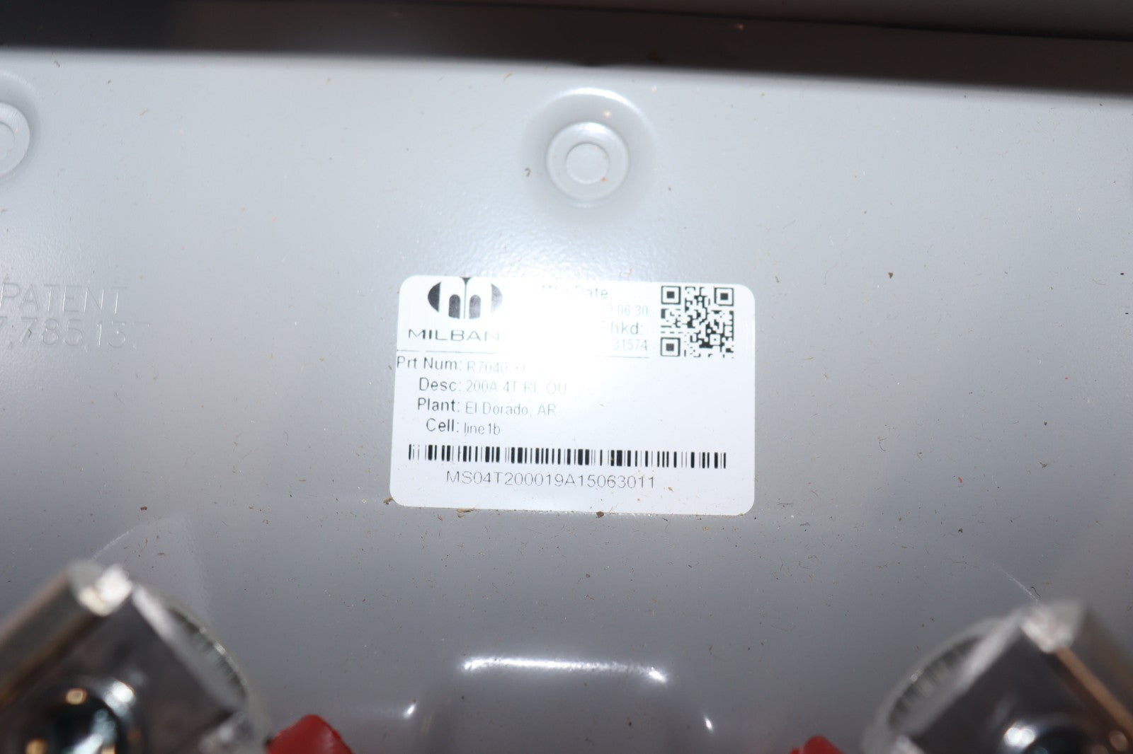 U7040-XL-TG MILBANK 200A 1PH OH/UG 4T METER SOCKET