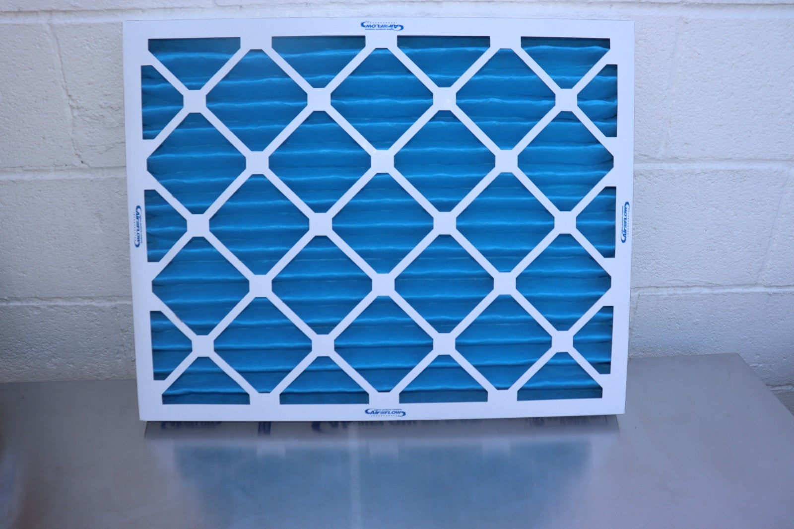 12 Pack - Airflow Products 20X25X2 Merv 8 Pleated Air Filter, PN AFP2000-20252