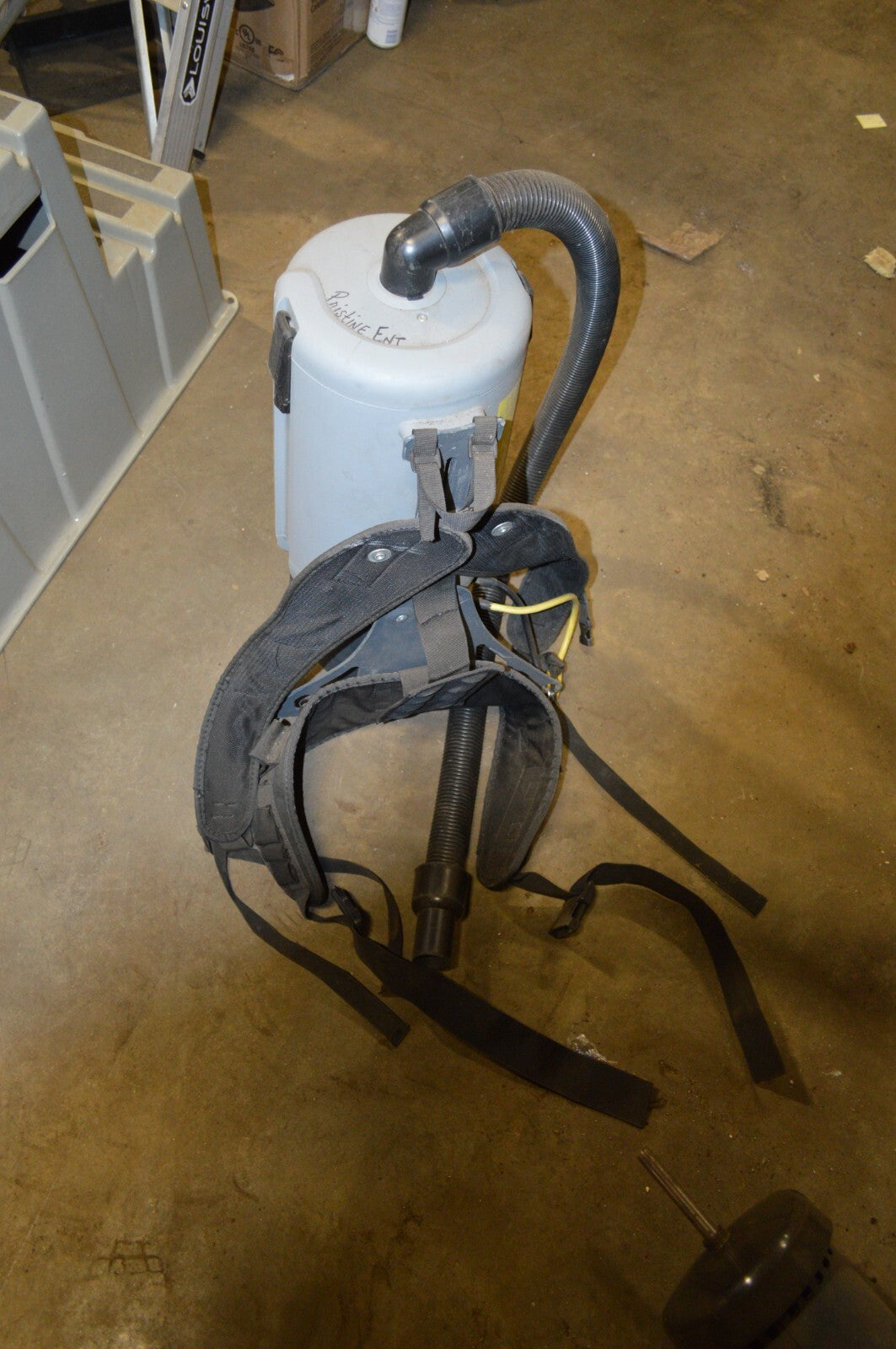 Advance Adgility 10XP Backpack Vacuum - 10 Qt., Used