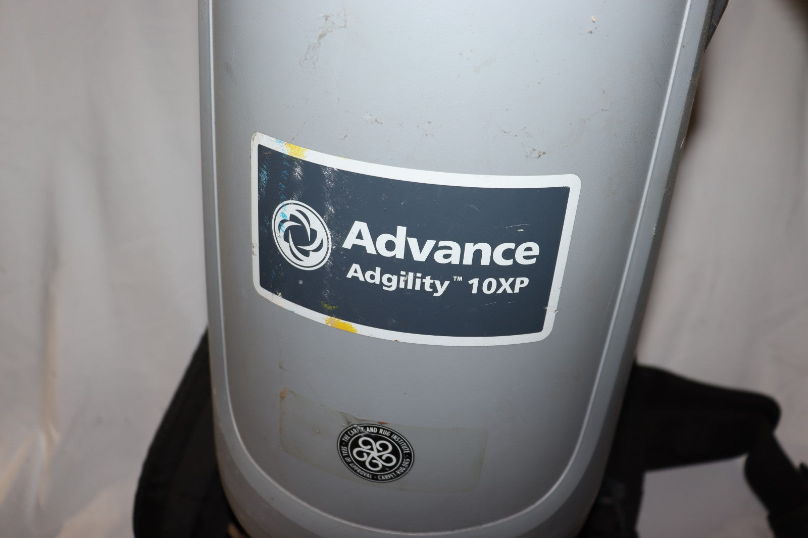 Advance Adgility 10XP Backpack Vacuum - 10 Qt., Used