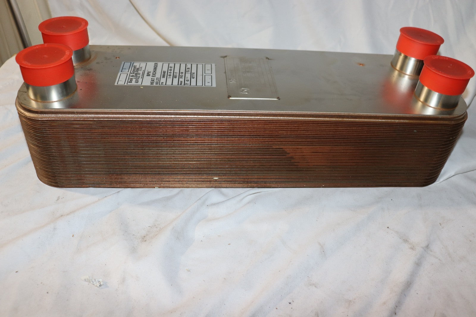 BELL & GOSSETT BPX Heat Exchanger 60 Plate Copper/Stainless BP422-060 Xylem