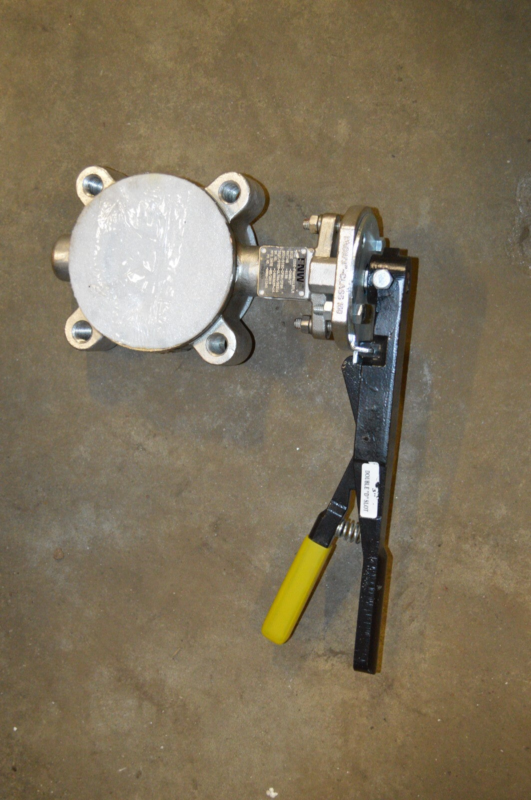 FNW HP Series 3 in Butterfly Valve w/ RPTFE Seat & Lever Handle, FNWHPA1LSTLM