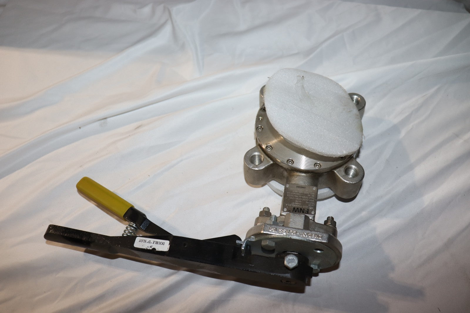 FNW HP Series 3 in Butterfly Valve w/ RPTFE Seat & Lever Handle, FNWHPA1LSTLM