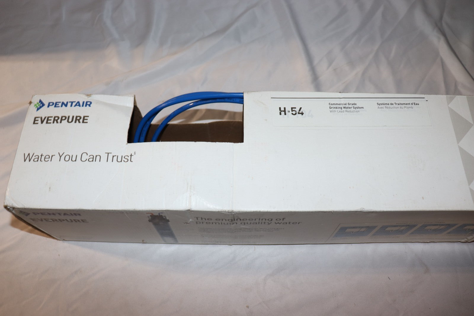 Pentair Everpure H-54 KIT, Water Filtration Cartridge and Install Kit, New