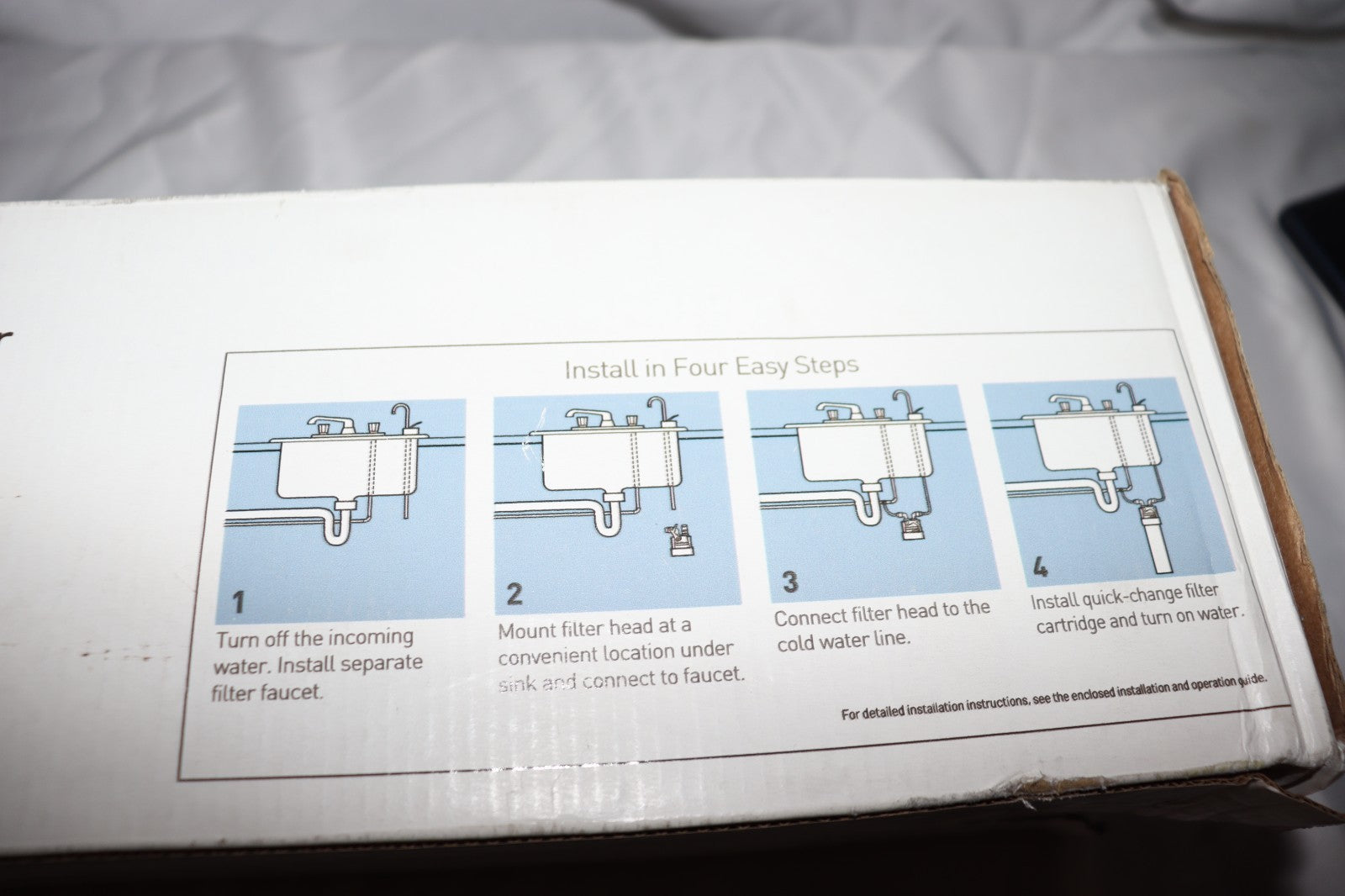 Pentair Everpure H-54 KIT, Water Filtration Cartridge and Install Kit, New