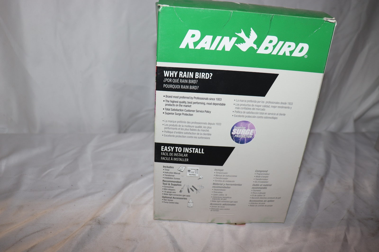 RainBird Controller SST400I Indoor Irrigation Timer 4-Zone, New