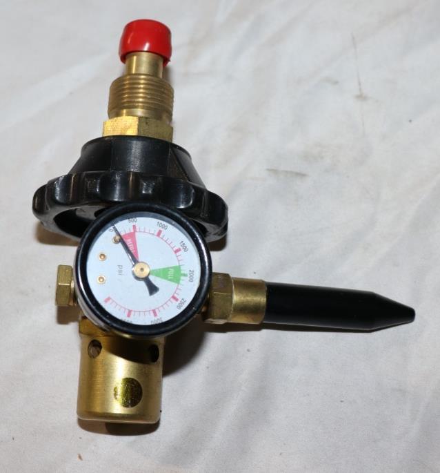 Blue Star BS230HTG Helium Tank Regulator Latex Balloon Filler Valve
