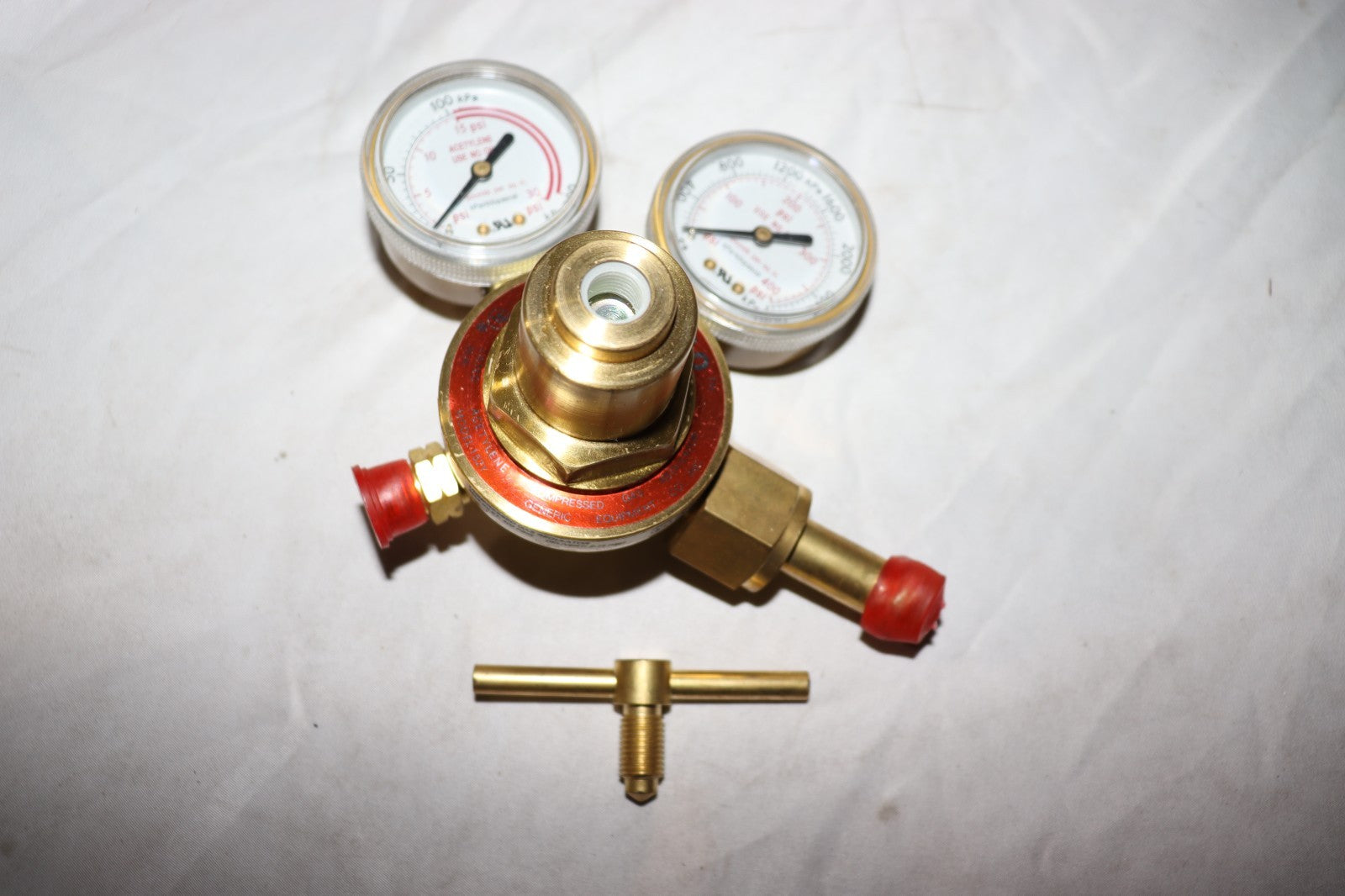 Acetylene CGA300 Guage, New, 55-152Y-3