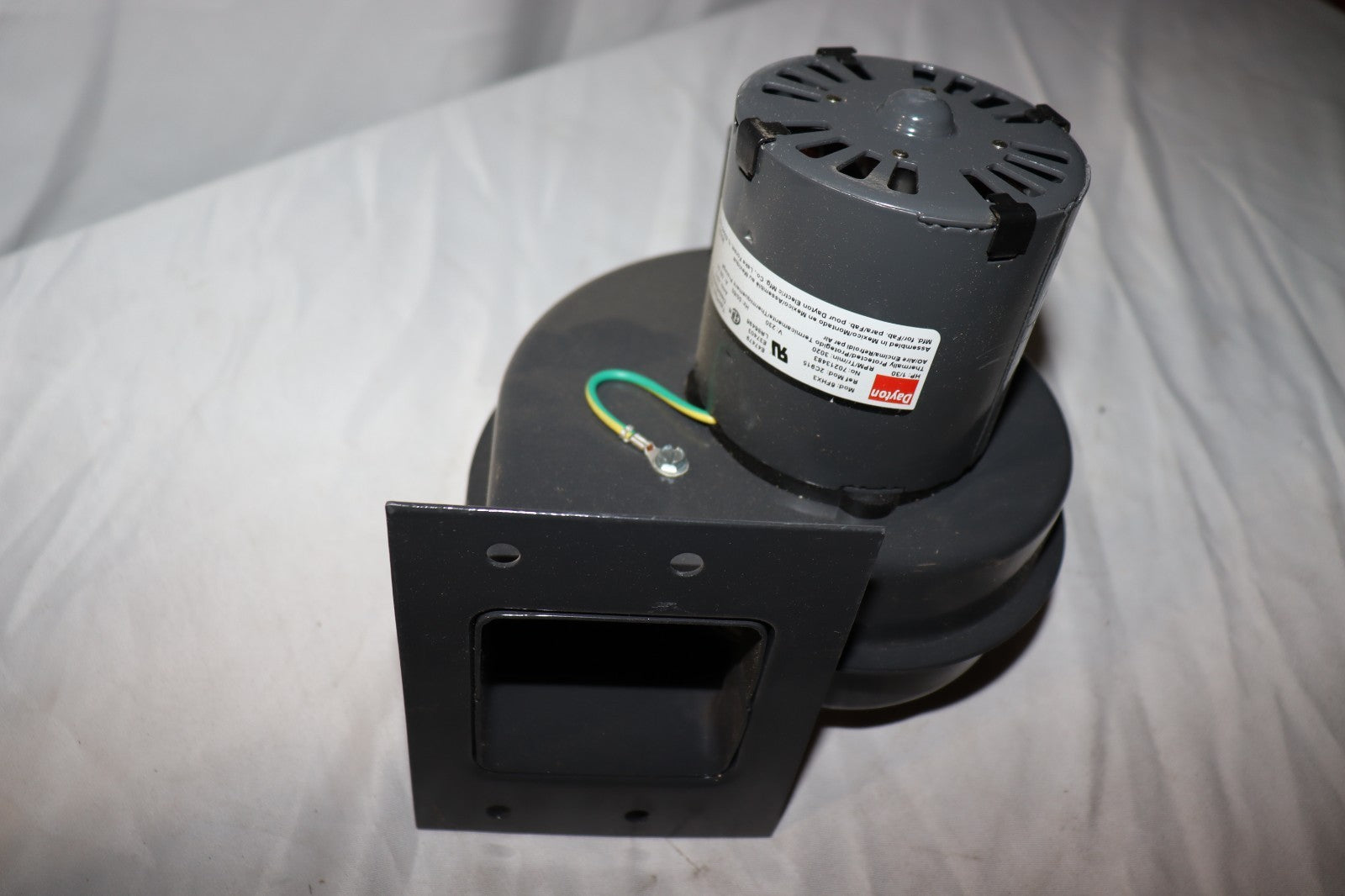 Dayton 6FHX3 Square Oem Blower, 3020 Rpm, 1 Phase, Direct Drive, Steel 1