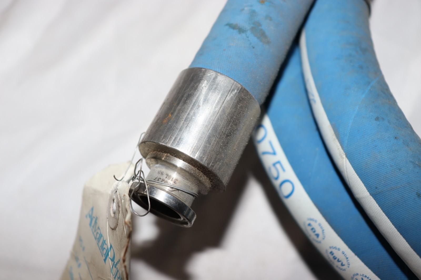 AdvantaPure APEWF-W-0750 1" x 118" Flexible Silicone Hose 450PSI