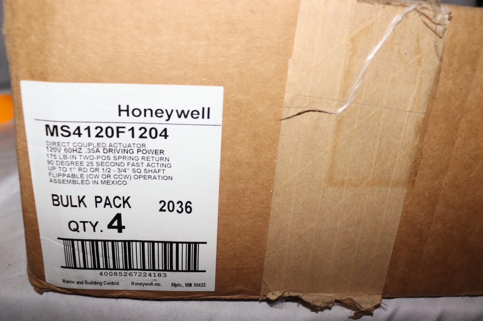 Honeywell MS4120F1204 Fast-Acting, Spring-Return Actuator Two-Position 175 lb-in