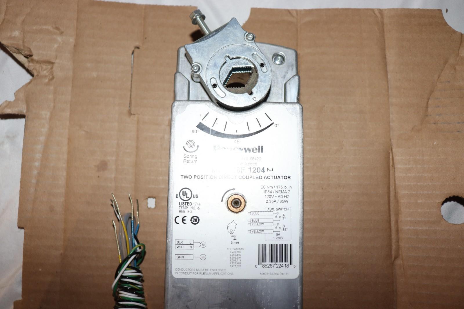 Honeywell MS4120F1204 Fast-Acting, Spring-Return Actuator Two-Position 175 lb-in