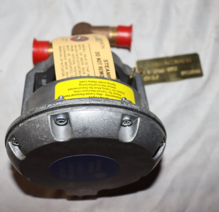 JOHNSON CONTROLS V-3766-1003 Pneumatic Flare Valve, Brass, 1/2 in. 20XJ17