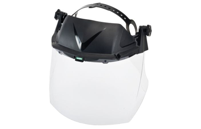 MSA V-Gard Headgear: General Purpose, Black HDPE, without Visor - 10127101