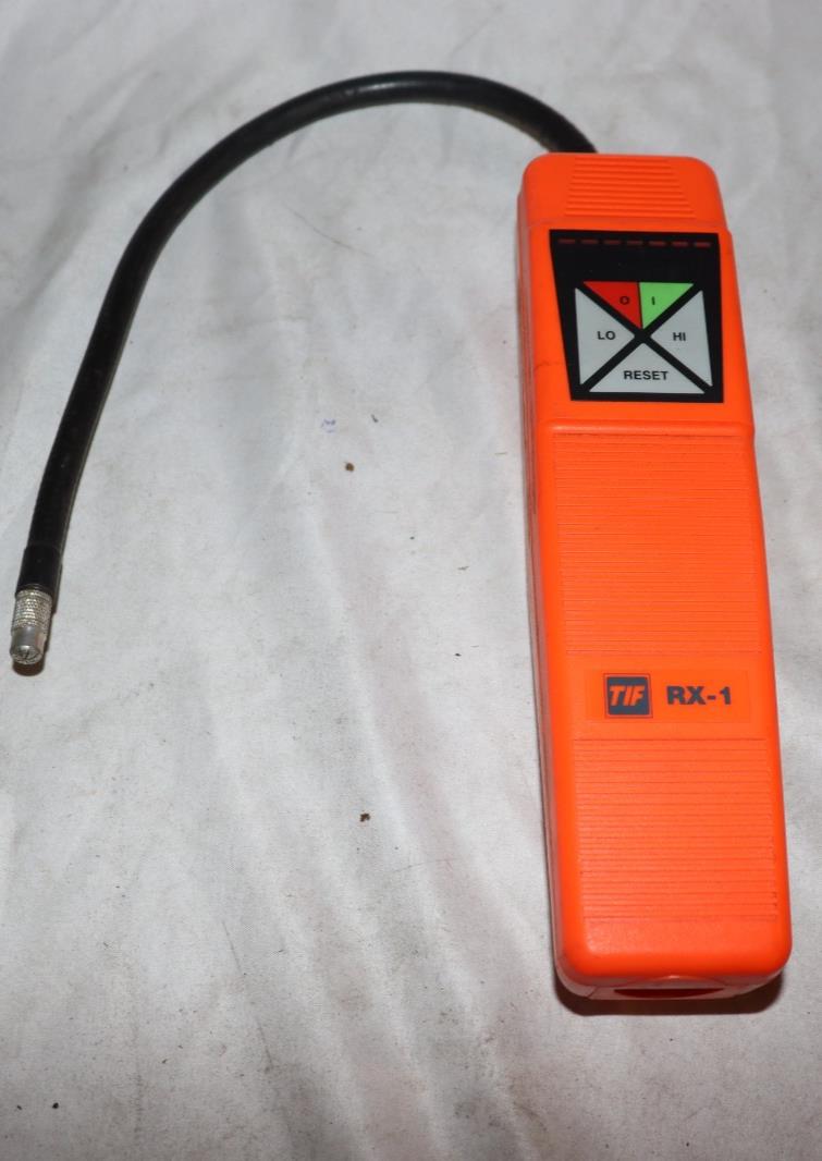 TIF RX-1 Refrigerant Leak Detector, without Case, Tool Only, R134A/R12/R22