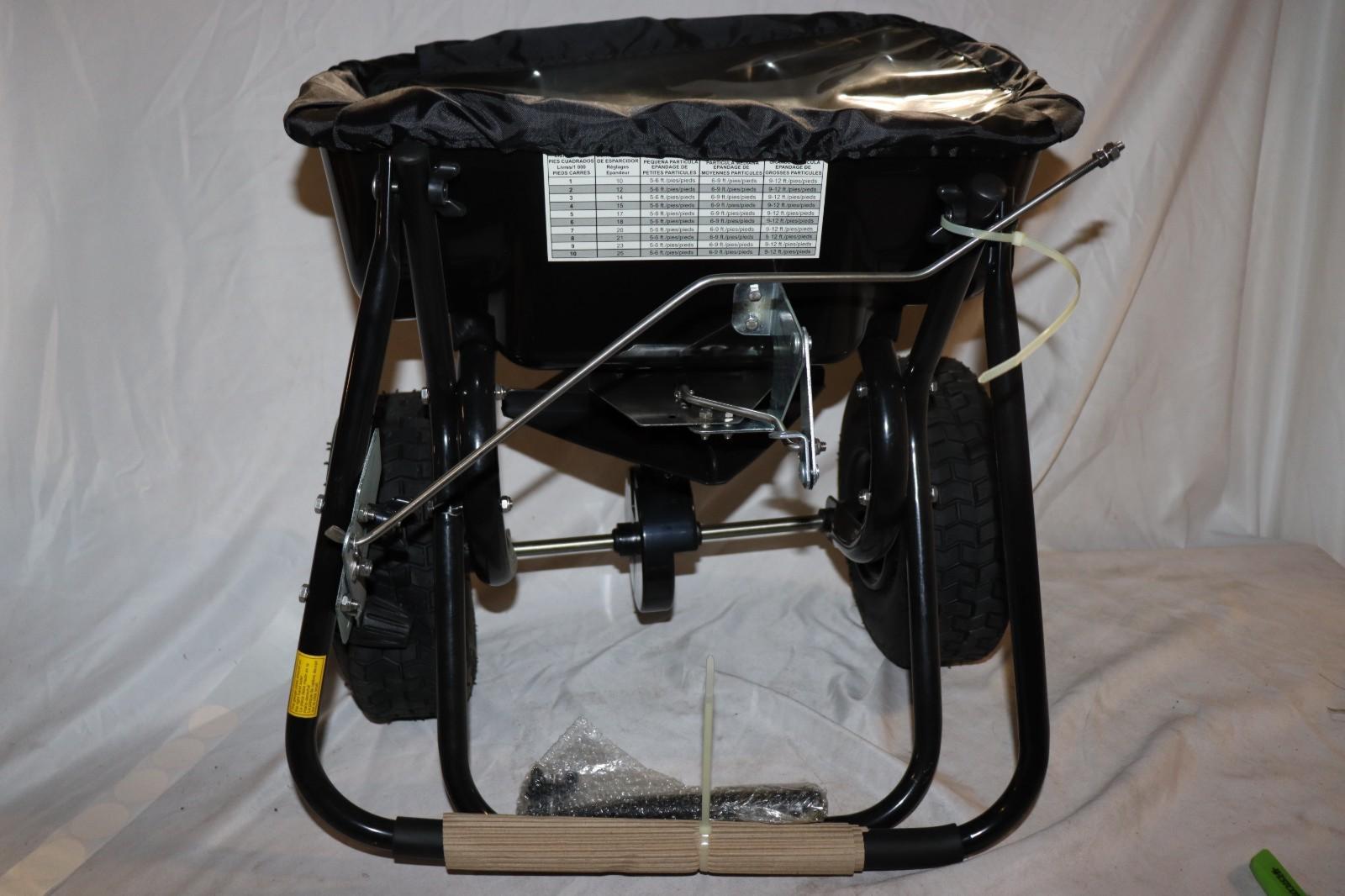 Westward 10F635A Broadcast Spreader for Fertilizer & Grass Seed