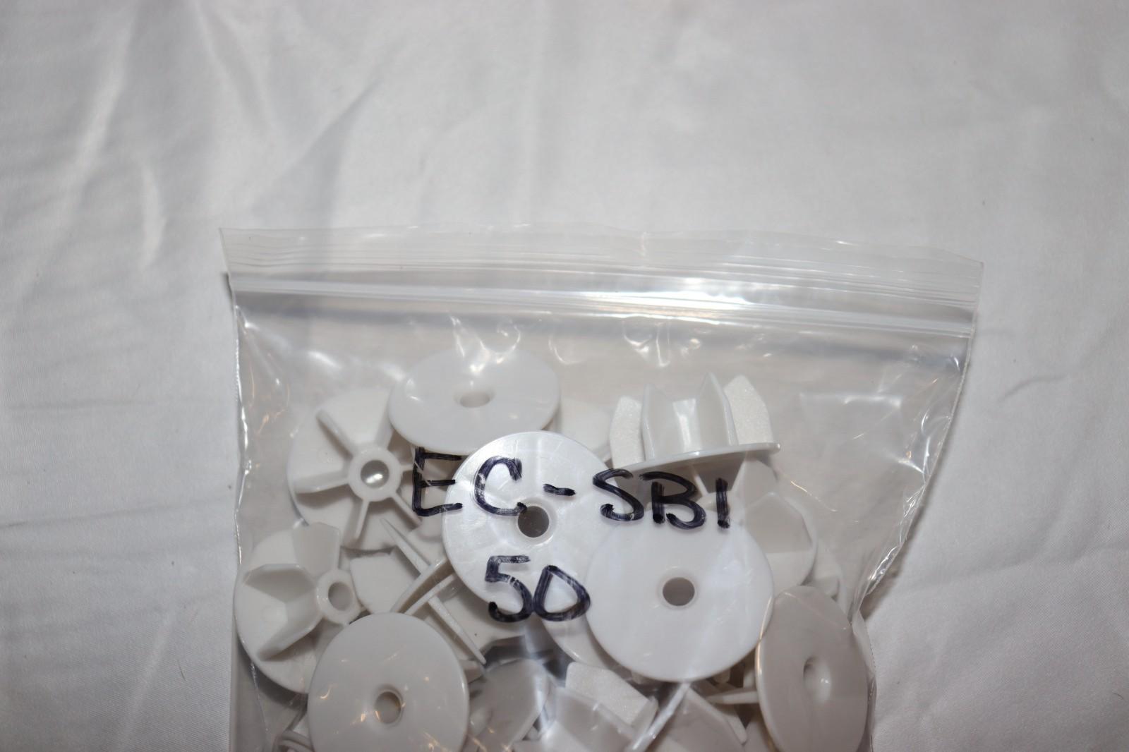 50 PACK - 1 1/2" Paint Roller Frame End Cap, NEW