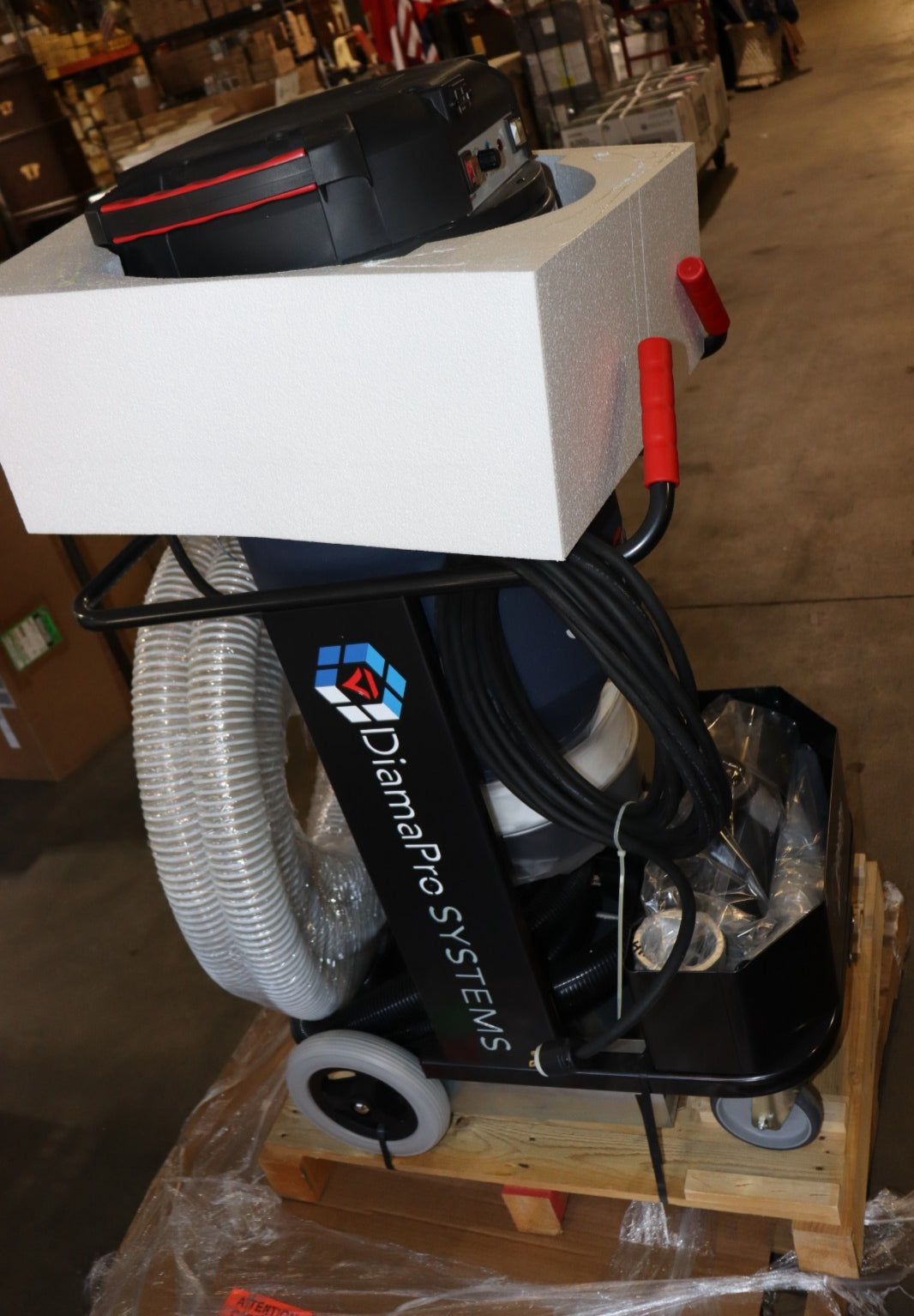 DiamaPro SVX2 +A Self Pulsing HEPA Dust Collector Vacuum, 110V, NEW