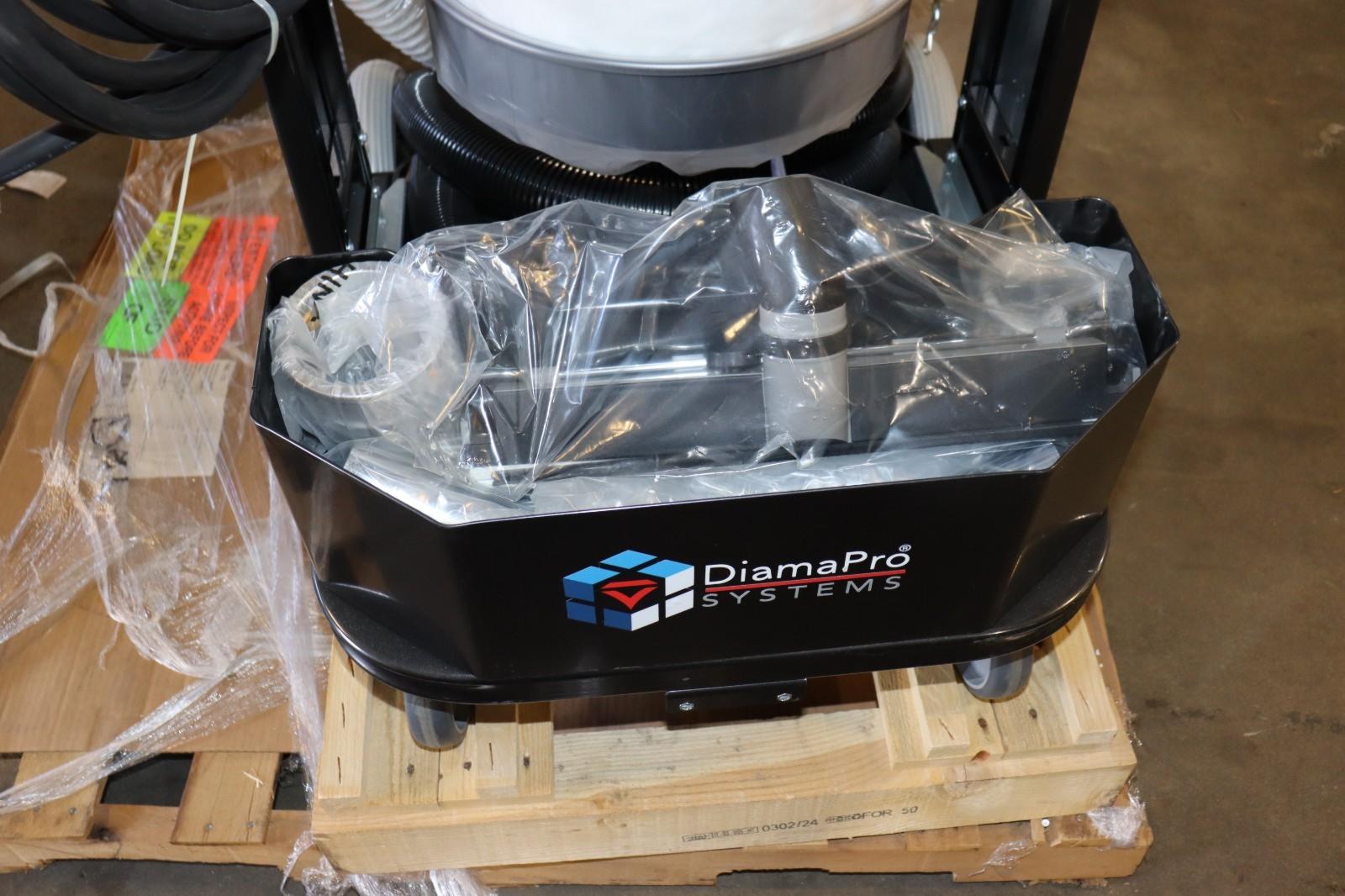 DiamaPro SVX2 +A Self Pulsing HEPA Dust Collector Vacuum, 110V, NEW
