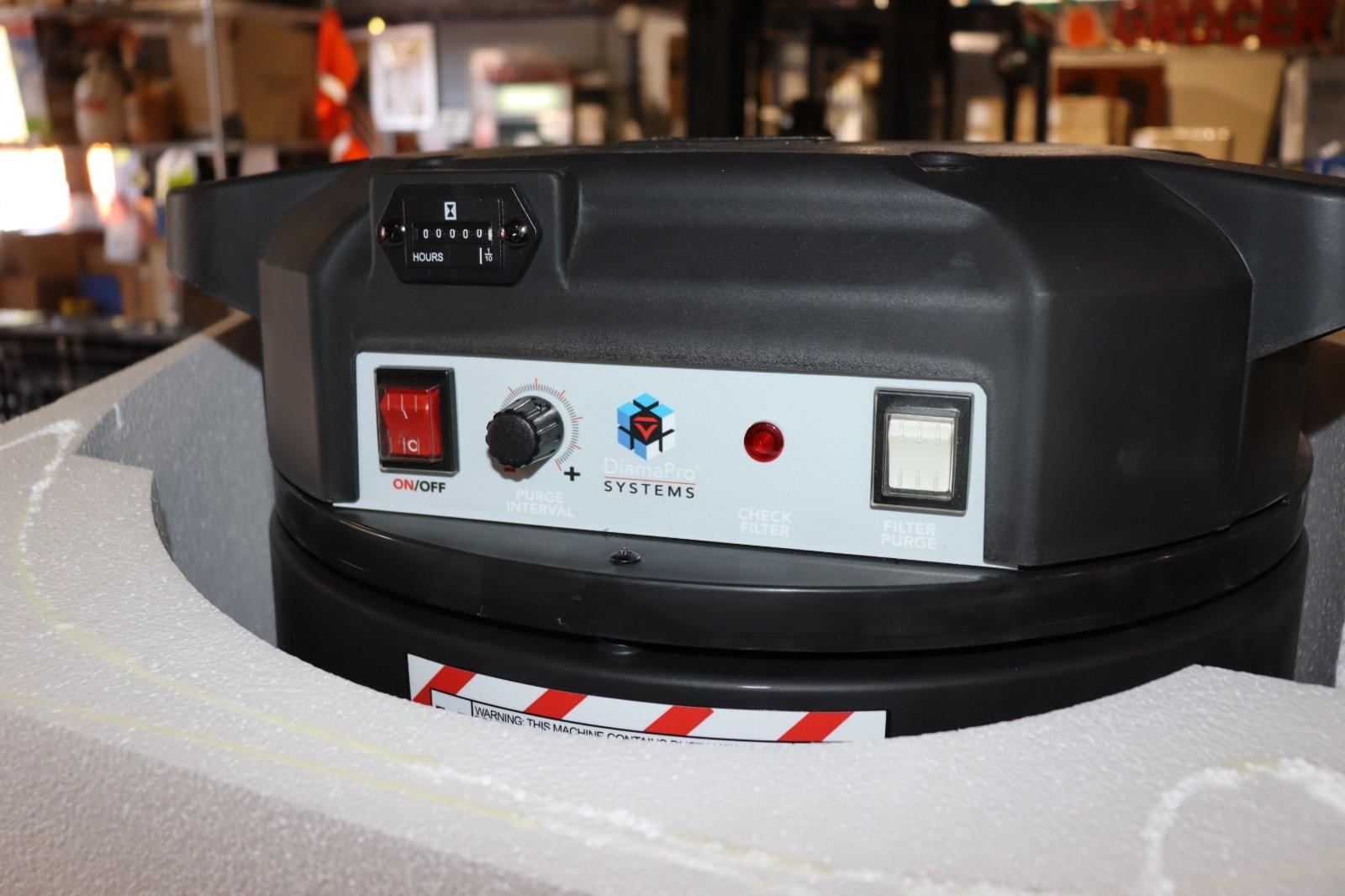 DiamaPro SVX2 +A Self Pulsing HEPA Dust Collector Vacuum, 110V, NEW