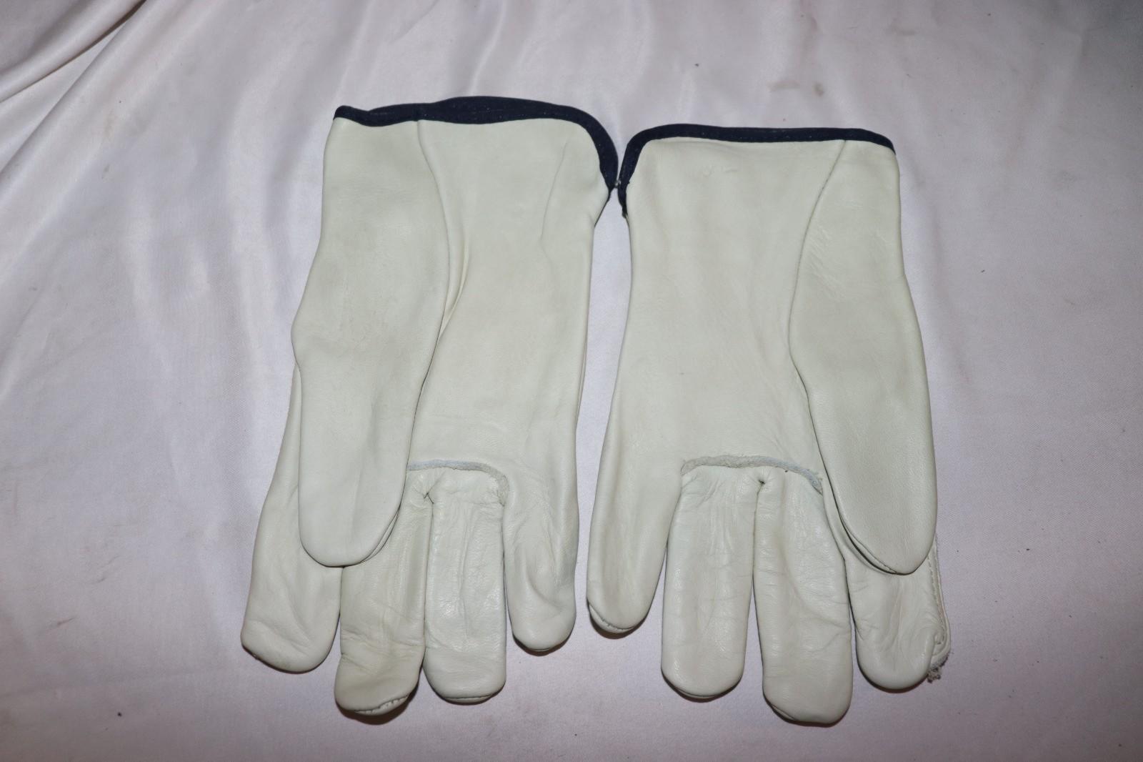 12 Pair - Extra Large Leather Drivers Work Gloves RN 78713, 6130XL