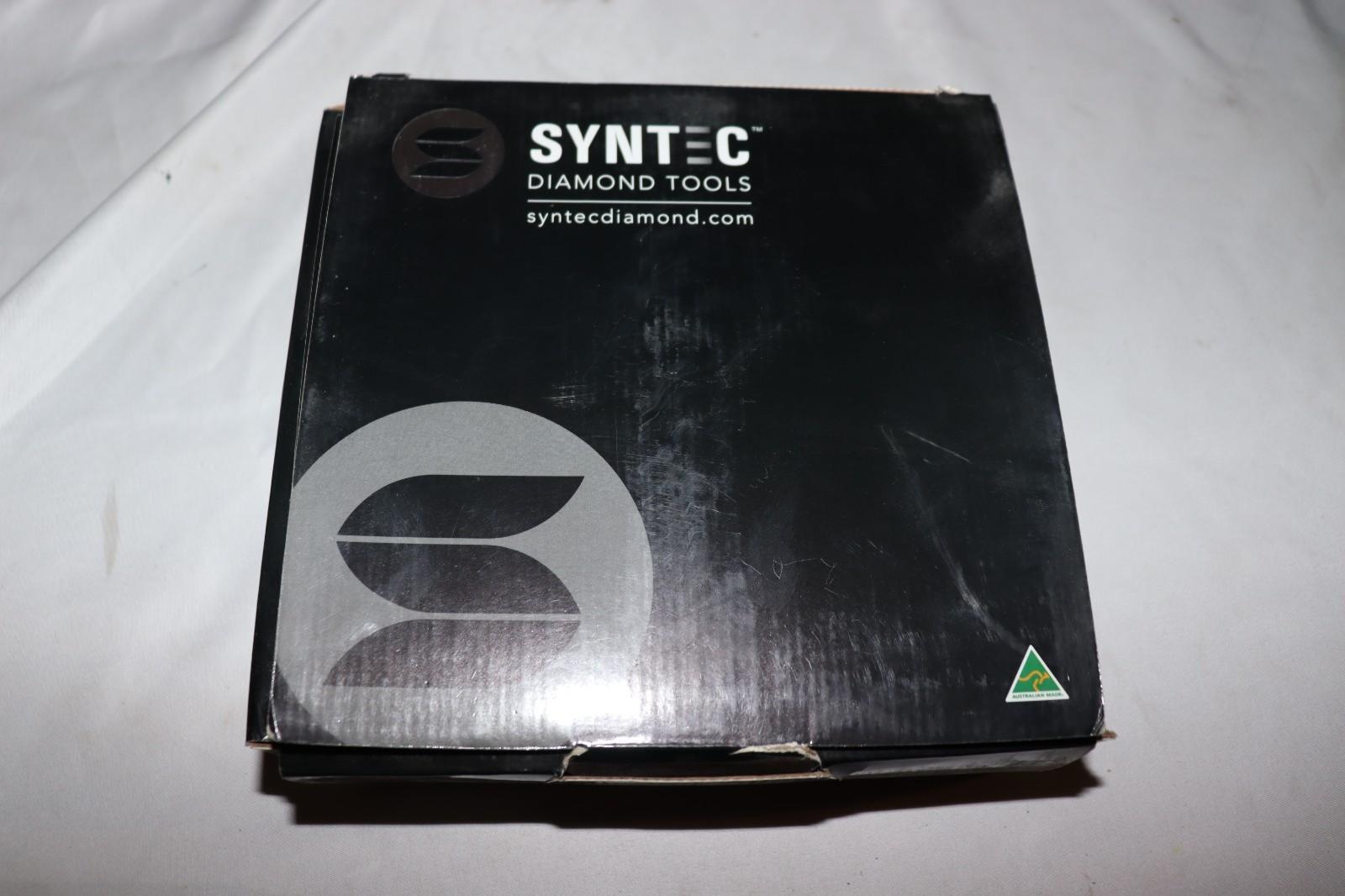 Syntec 7" T Segment Cup Wheel 14-Segment Threaded Arbor - Black Series
