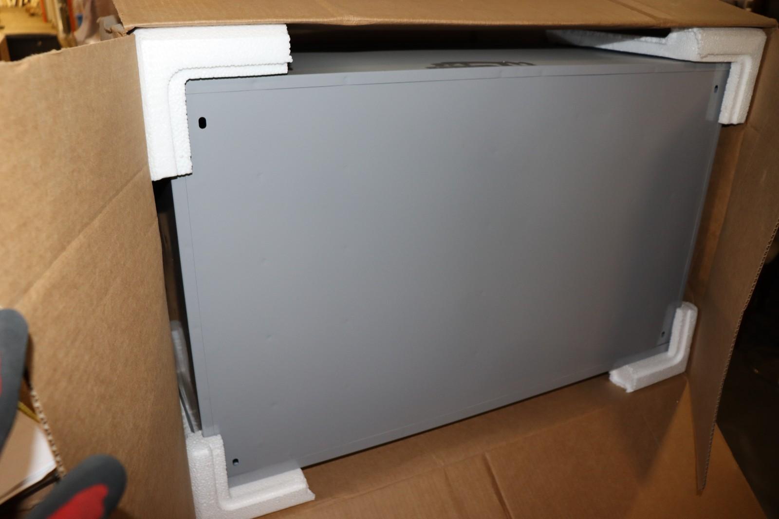 Metal 40 Hole Storage Bolt Bin Cabinet Compartment Nuts Bolts Fasteners Screws