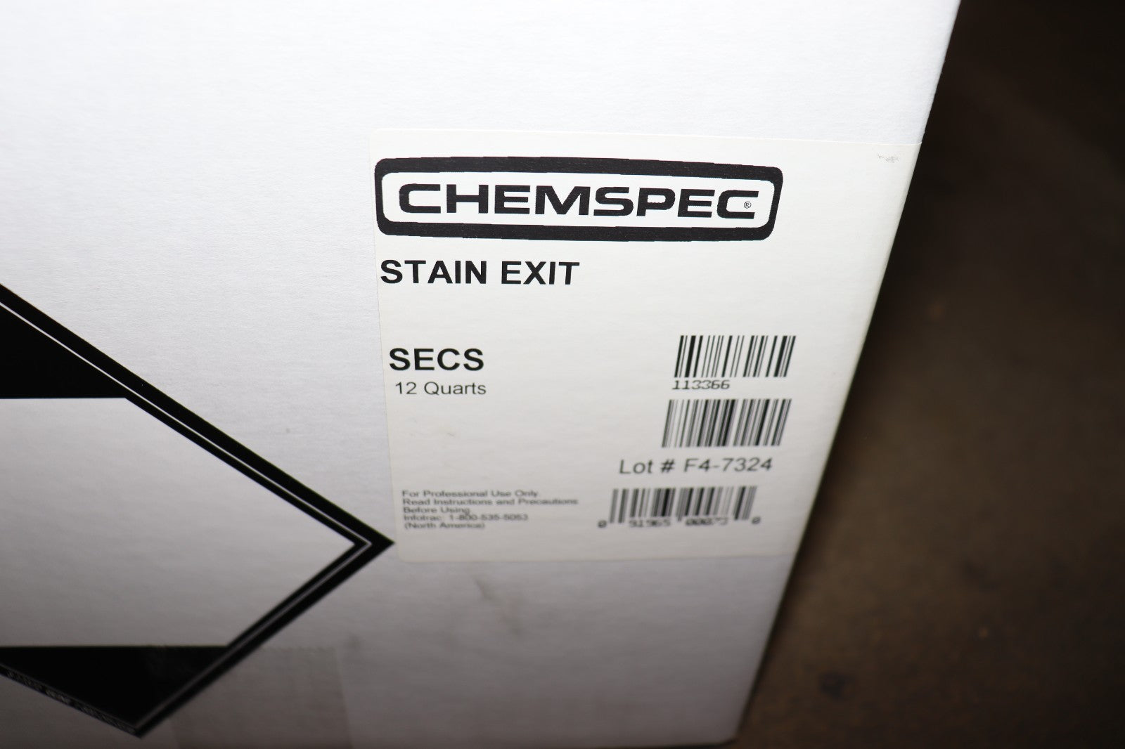 12 Pack - Chemspec Wine Stain Exit Remover For Upholstery And Carpets 1Q(946 mL)