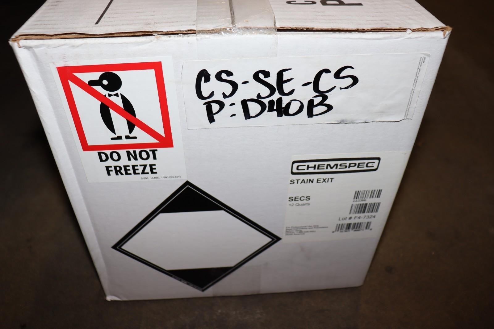 12 Pack - Chemspec Wine Stain Exit Remover For Upholstery And Carpets 1Q(946 mL)