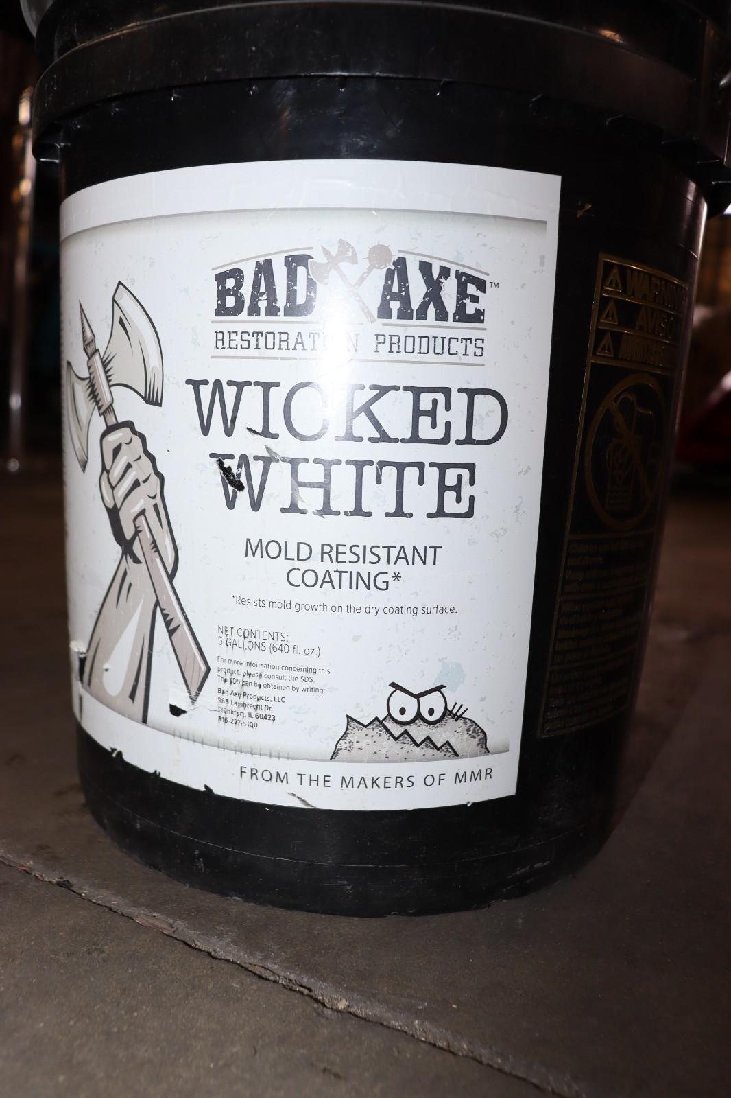 Bad Axe Wicked White 5 Gallon Mold Resistant Coating